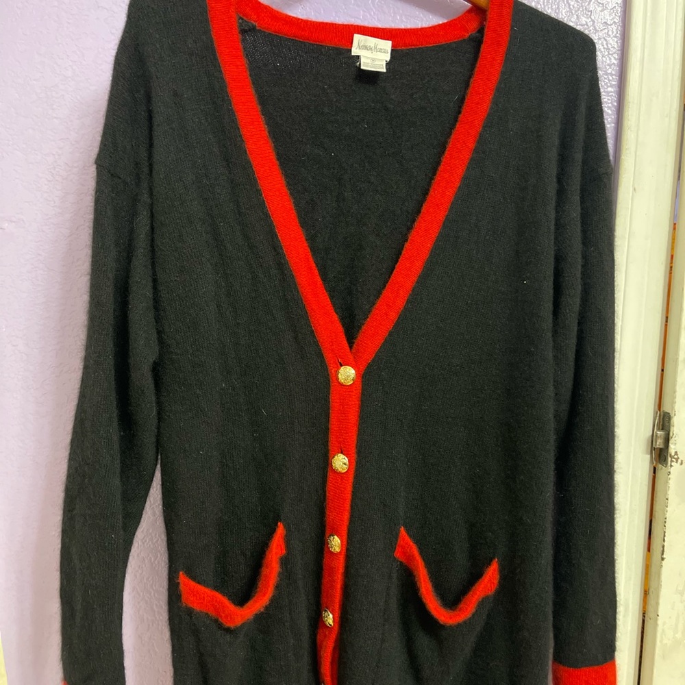 Neiman Marcus Cashmere Cardigan Sweater